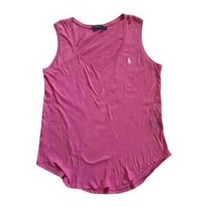 Polo Ralph Lauren “broke in” Lightweight Breathable Cotton Pink Relaxed Top M